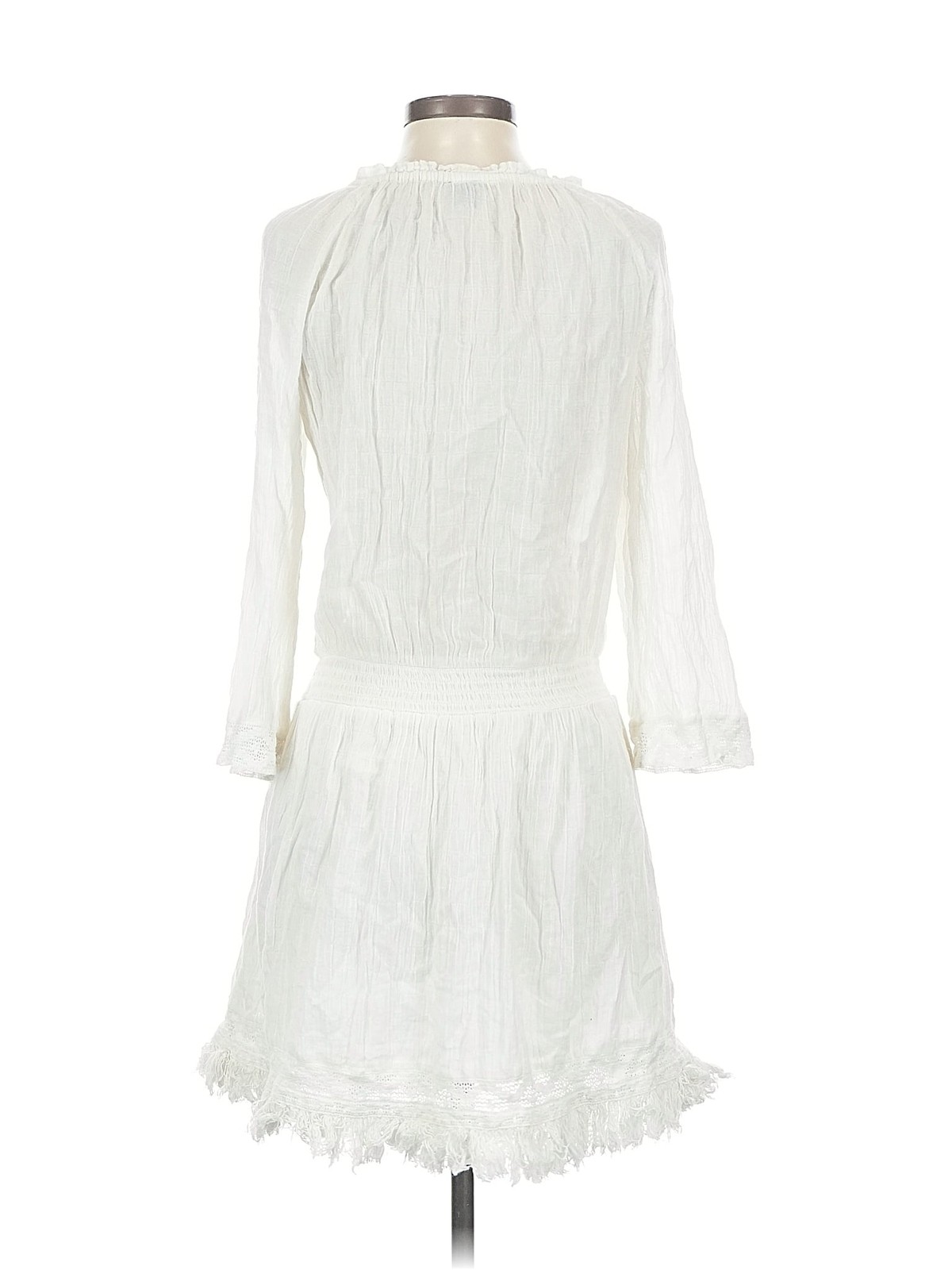 Aerie Women White Casual Dress S - image 2