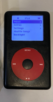 Apple iPod classic 4th Generation U2 Edition Black/Red (20 GB