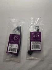 2 Wisdom Stone 410196ORB-C 96mm Portofino 3-3/4 Crystals Cabinet Pull, Oiled