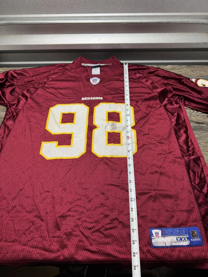 华盛顿红皮队 NFL Brian Orakpo Reebok 球衣 XXL — 第 3/4 张图片