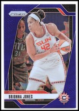 2024 Panini Prizm WNBA #27 Brionna Jones Blue Prizms #/199