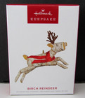 2022 Hallmark Birch Reindeer Ornament — photo 2