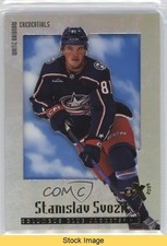 2023 Skybox E-X 2000 White Rainbow Credentials Stanislav Svozil #107 READ 1fg3