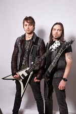 Matthew Tuck Michael Paget of Welsh heavy metal band Bullet for My- Old Photo 2