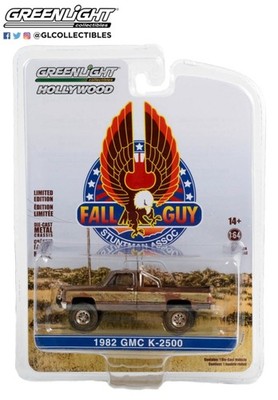 1/64 FALL GUY STUNTMAN 1982 GMC K-2500 SIERRA GRANDE WIDESIDE (DIRTY) 44965-F