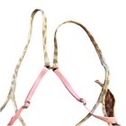 PINK Scoopneck T-Shirt Bra 34B Gray Leopard Animal Print Light Padded 2010 — photo 4