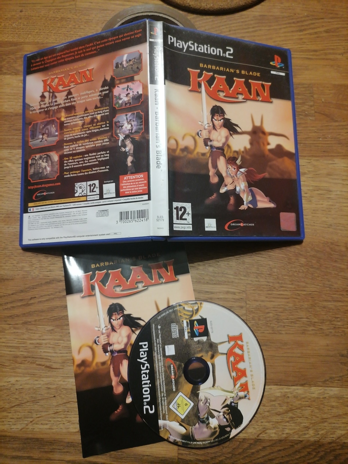 Kaan Barbarian’s Blade VF [Complet] / PS2