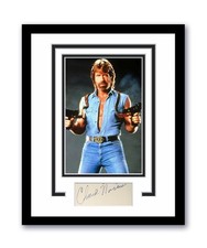 Chuck Norris Autographed Signed 11x14 Framed Photo Invasion U.S.A. ACOA