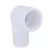 3/4 In. PVC Schedule. 40 90-Degree MPT X S Street Elbow Fitting