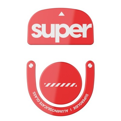 Superglide2 Controllable Speed Textured Mouse Skates/Feet for Smooth Glide