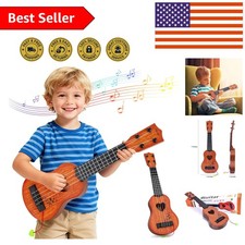 Interactive Brown Ukulele for Kids - Fun Way to Learn Music and Creativity