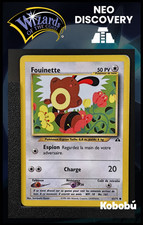 Carte Pokémon Fouinette 63/75 Edition 2 Ed 2 Néo Discovery Wizards FR 5