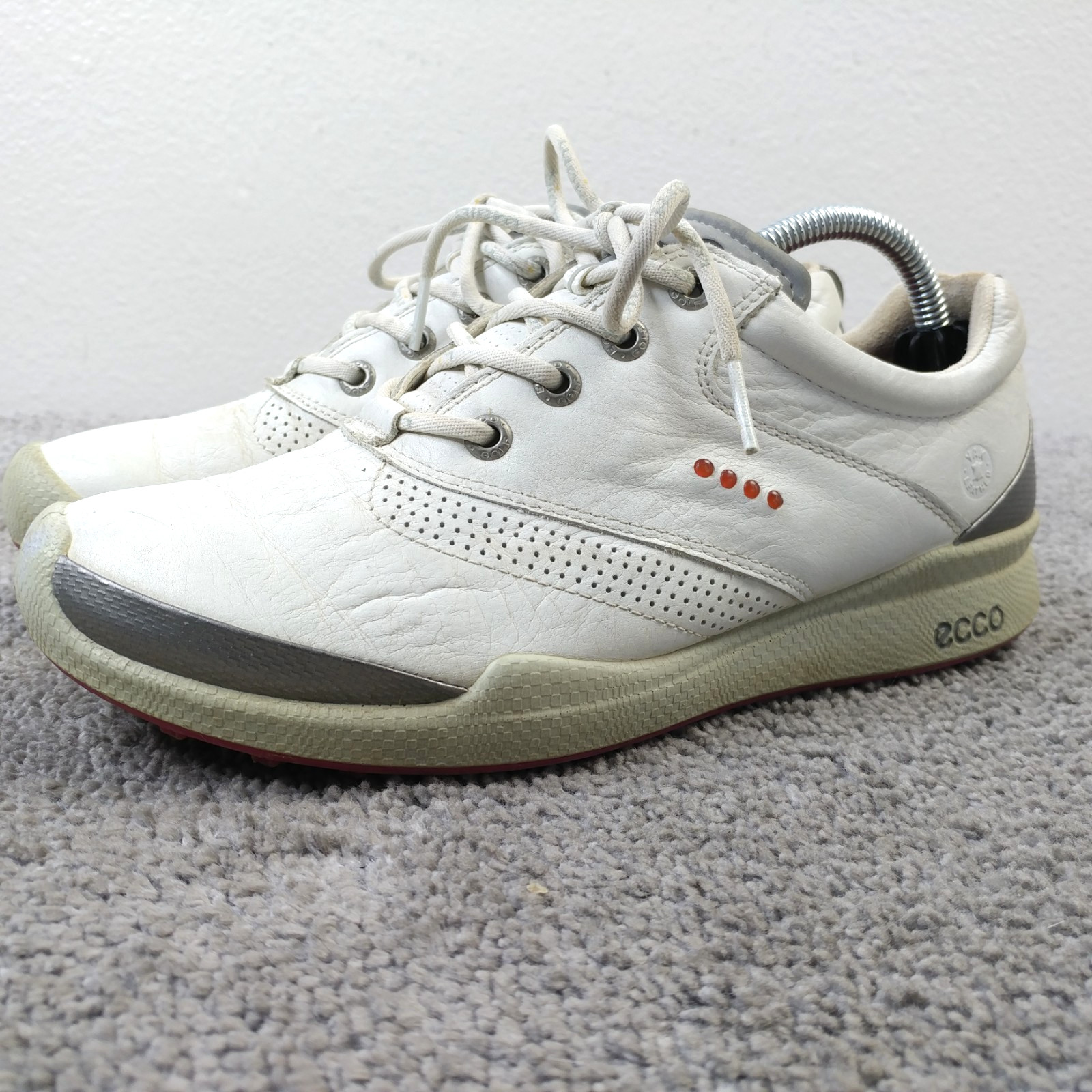 Ecco Biom Yak Leather Natural Motion Womens Size 37 EU Spike