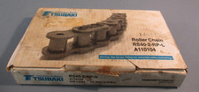 TSUBAKI RS40-2-RP-U, 10 Ft, 240 Link, Double Strand, Roller Chain