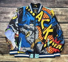 Members Only Batman Jacket Mens XL Windbreake...