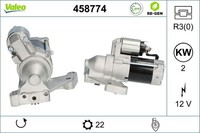 Valeo Starter 458774 FüR Chrysler Dodge Jeep Mitsubishi