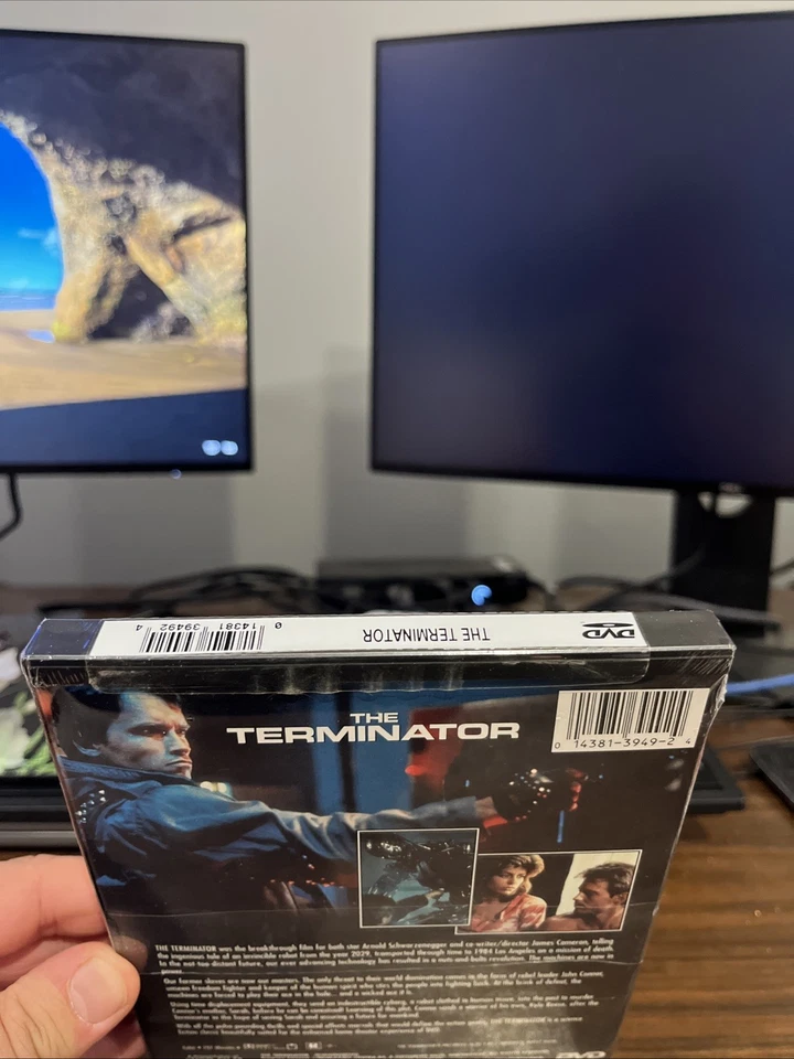 The Terminator NEW/SEALED DVD Schwarzenegger Original Hemdale Sci-Fi RARE + FREE - Image 3 of 3