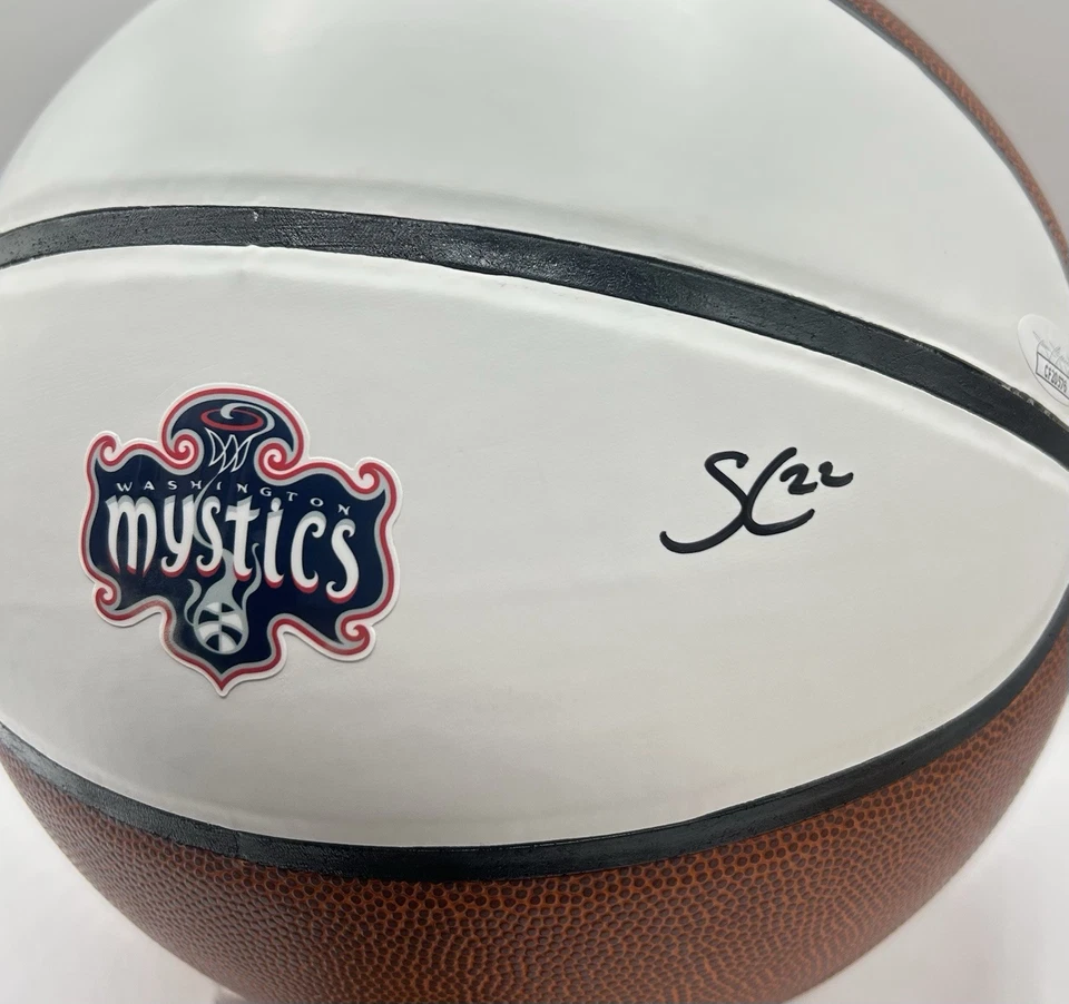 Sonia Citron Signed Washington Mystics Basketball Autographed JSA COA - Image 2 of 3