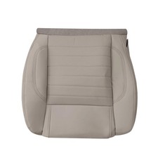 Driver Bottom Perforated Leather Seat Cover Tan Fits For 10-14 Ford Mustang