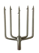 Pointe de lance de plongée sous-marine 6 mm plate 5 broches pointe trident remplacement HA01