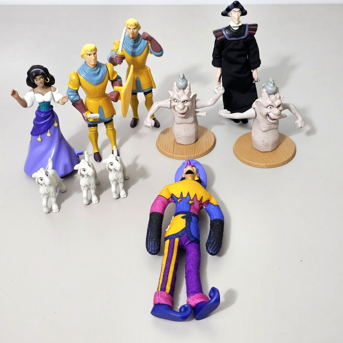 Lot of 10 Disneys Hunchback Of Notre Dame Toys Claude Frollo