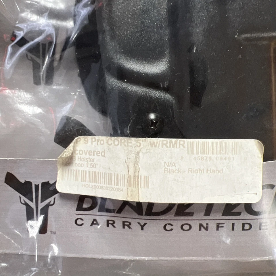 Funda Blade Tech para Smith and Wesson MP 9 Pro Core con sofá RMR Cag #45 Foto 2 de 3