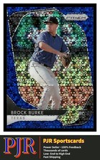 Brock Burke 2020 Panini Prizm #195 Blue Donut Circles Prizm 35% Off 4+ Items
