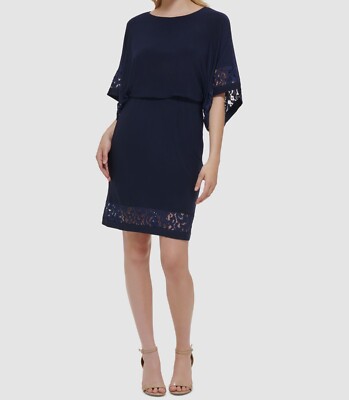Boat Neck Jessica Howard Day Lace Dress $99 Jessica Howard Women's