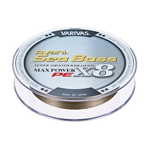 VARIVAS Avani PEライン2種 VARIVAS Avani Sea Bass Max Power PE x8 (Stealth Gray 150m