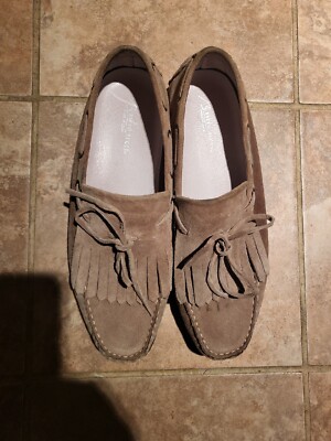 Men BACCO BUCCI Suede Loafers SIZE 11 (MADE IN ITALY) | eBay display picture 2