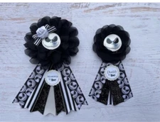 Nightmare Before Christmas Baby Shower Corsage Set
