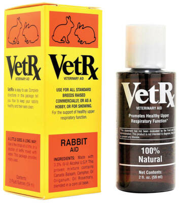 VetRX Rabbit Aid for Respiratory Support 2fl oz (59ml) | eBay