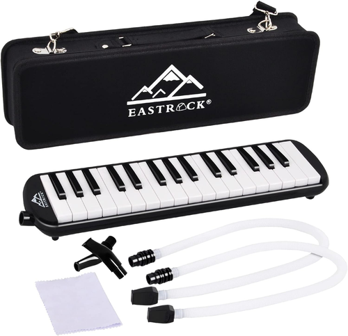 Vbest Life 32 Key Melodica Instrument Clavier Piano Style avec Embouchure Ensembles de Tube et Vbest Life 32 Key Melodica Instrument Clavier Piano Style avec Embouchure Ensembles de Tube et