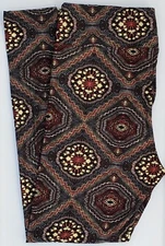 OS LuLaRoe One Size Leggings Dandelions Geometric Print NWT R84