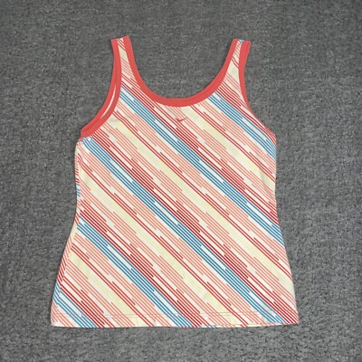 striped nike crop top