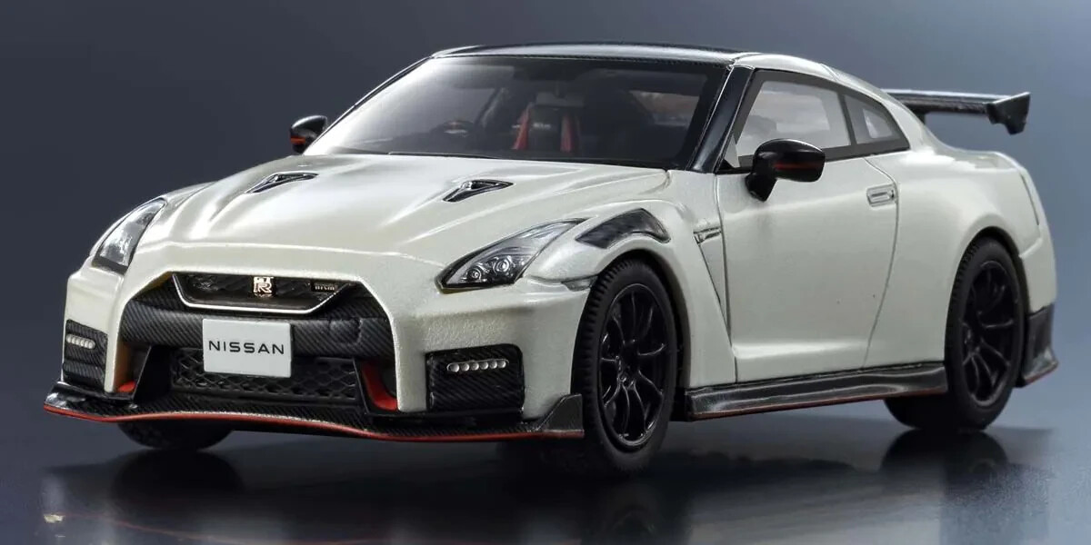 KYOSHO ORIGINAL 1/43scale Nissan GT-R NISMO 2022 (White) KSR43108W