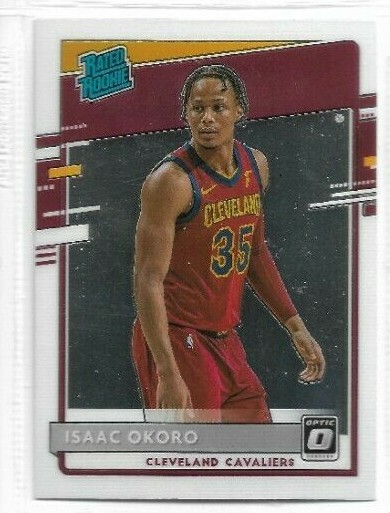 2020-21 Panini Donruss Optic Isaac Okoro RC Base Card # 155