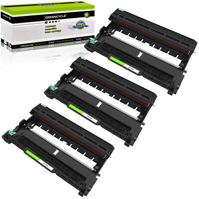 GREENCYCLE 3PK DR630 Drum Units Compatible For Brother HL-L2320D HL-L2340DW HL-L