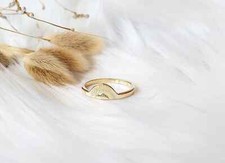 Sunset Silver Ring / 925 Silver