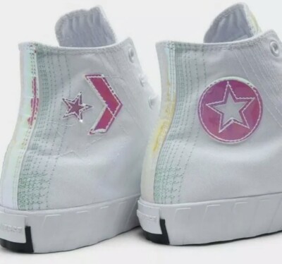 Converse UNT1TL3D High Top Hi-Vis Collection - White  display picture 3