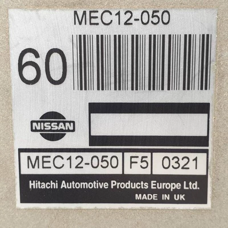MEC12050 centralina motore per NISSAN PRIMERA BERLINA (P11) HATCHBACK 1402880 - Immagine 3 di 4