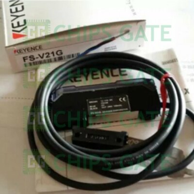 1PCS Brand New KEYENCE Double Digital Optic Fiber Sensor Amplifier FS-V21G FSV