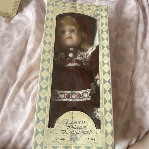 Leonardo Collection Porcelain Doll Chloe Boxed EBay Leonardo Collection Porcelain Doll Chloe Boxed EBay