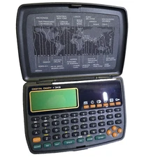 Selectronics Data Star 3KB Vintage Foldable Digital Diary Map 3KB Unused VTG