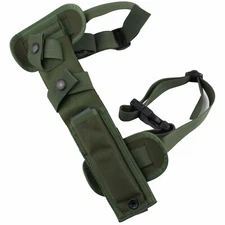 Ontario ASEK Fixed Blade Knife Sheath with Leg Straps OD Green Nylon