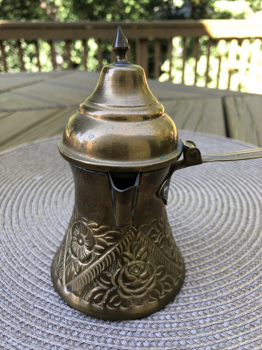Vintage turkish coffee clearance pot