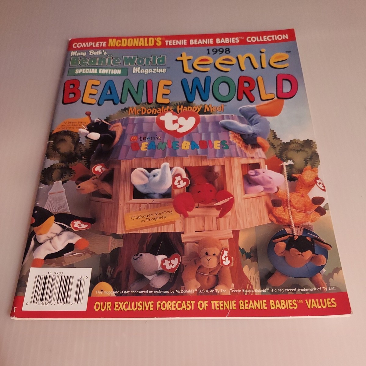 1998, Mary Beth's Teenie Beanie World Magazine Special Edition