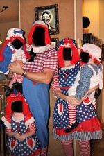 Family Matching Raggedy Ann  Andy Costumes