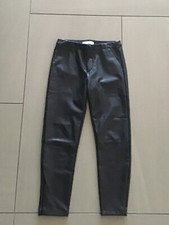 zara girls fax leather pants