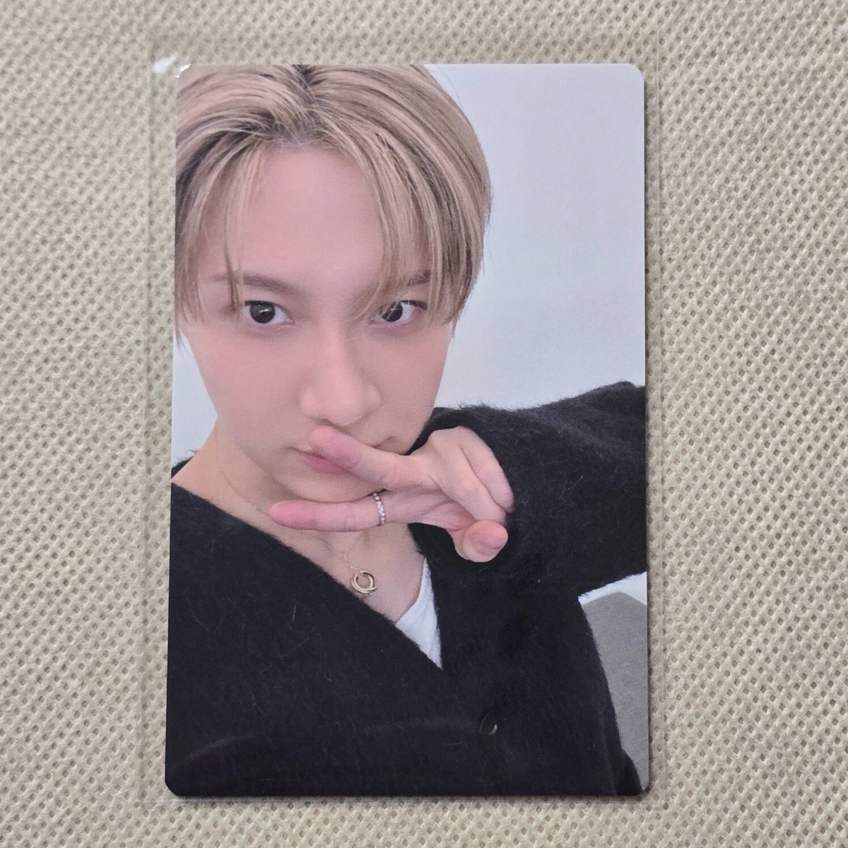 SHINee テミン　ポストカード SHINee テミン 写真集 ⭐︎ポストカード.スローガン付き